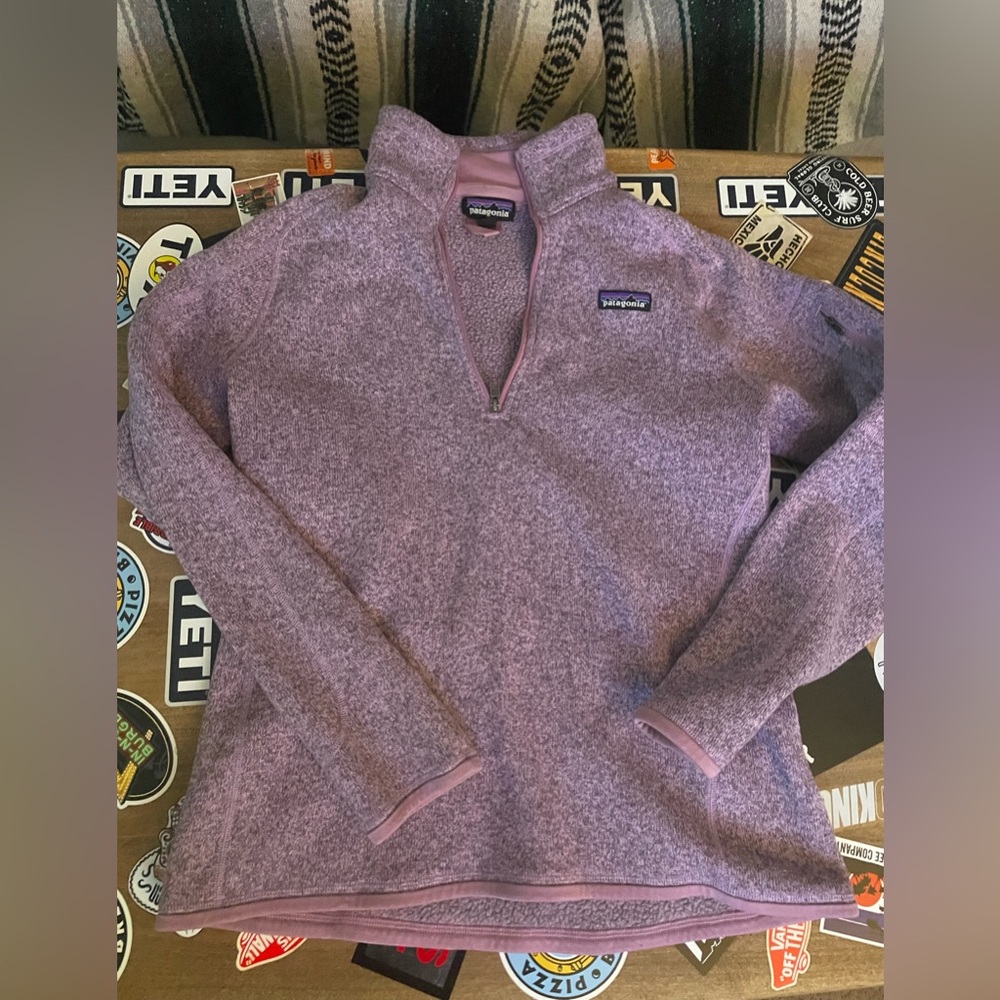 Patagonia Women's LARGE ¼ Zip Pullover